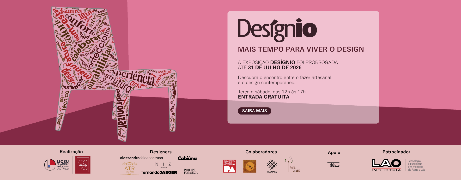 Desígnio - Um diálogo entre tradição e contemporaneidade no design brasileiro. Desígnio - Um diálogo entre tradição e contemporaneidade no design brasileiro.