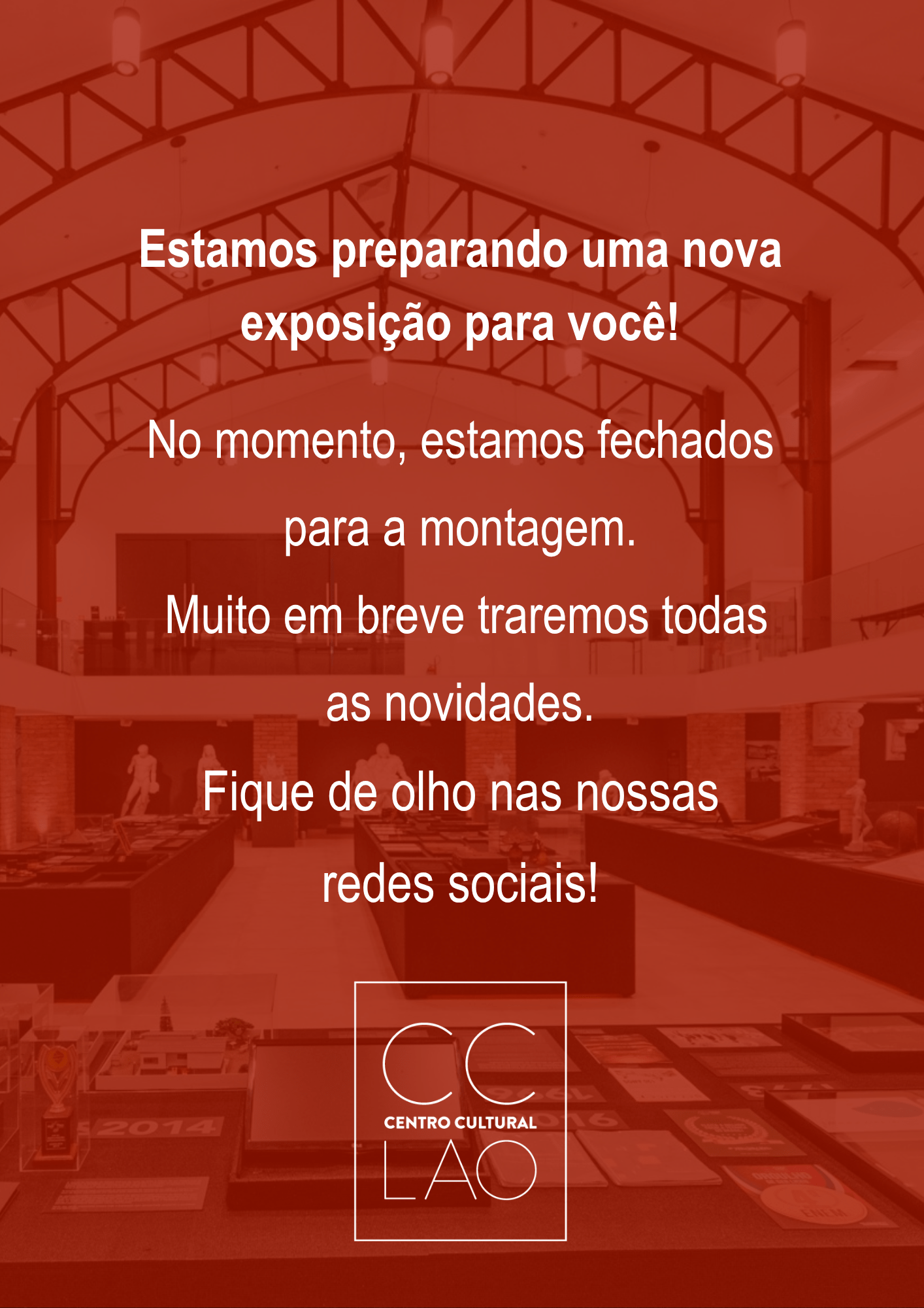 Nova exposição CCLAO!